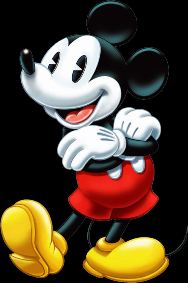 Classic Mickey Mouse Pose