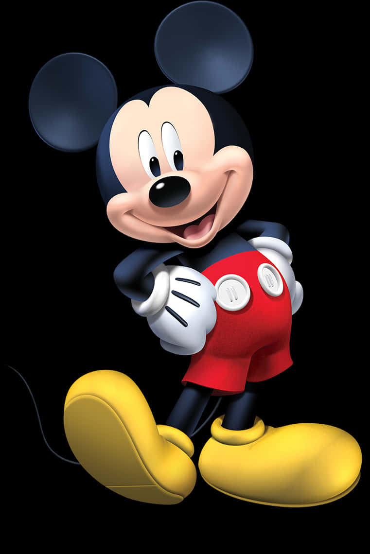 Classic Mickey Mouse Pose