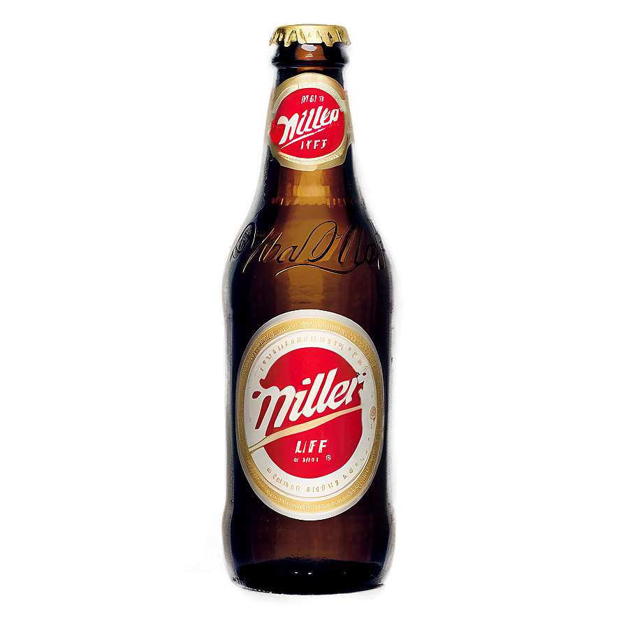 Classic Miller High Life Bottle Png 60