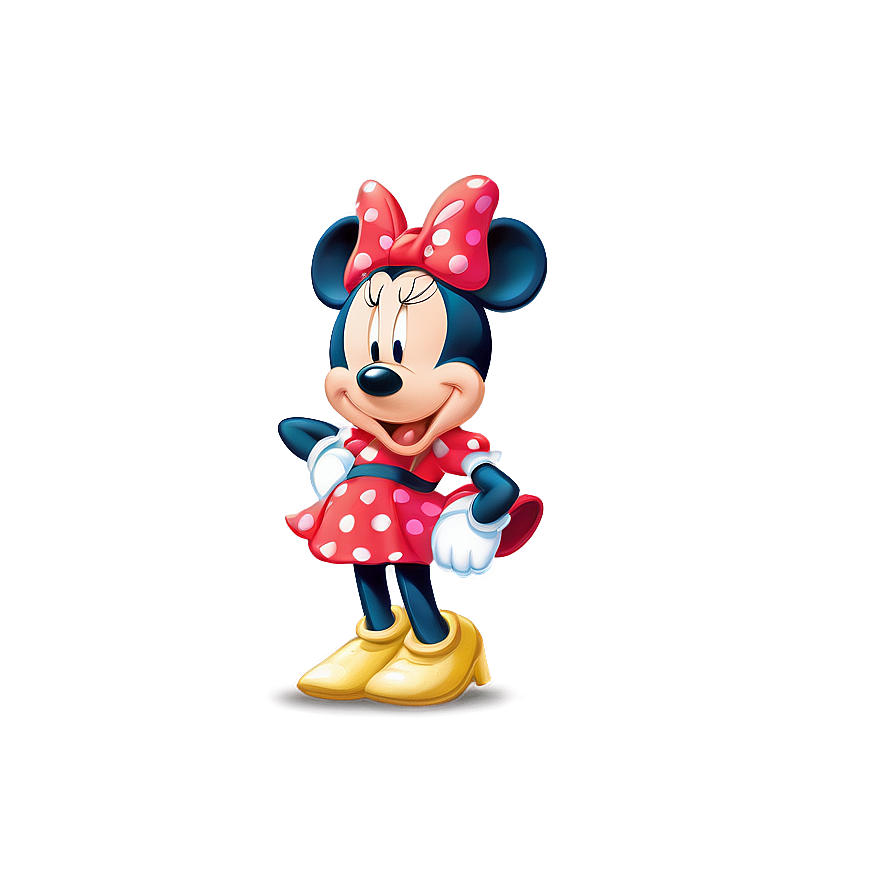 Classic Minnie Mouse Pose Png Ogx