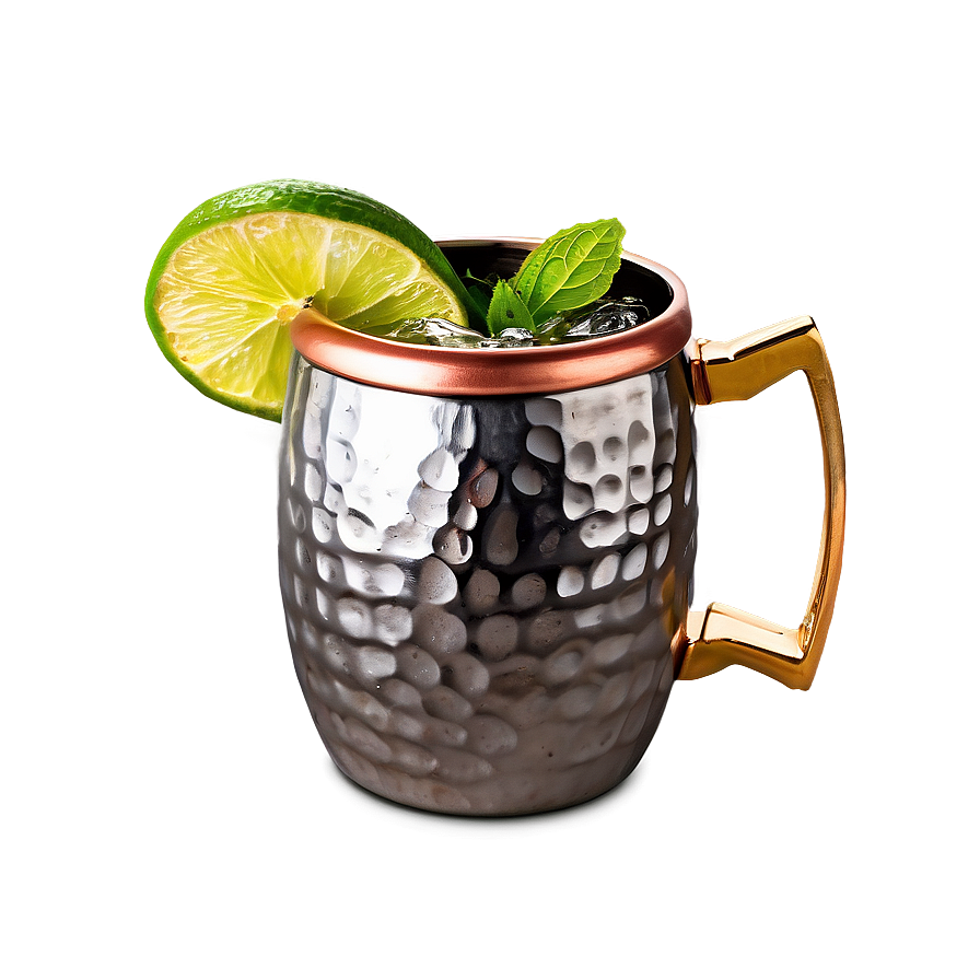 Classic Moscow Mule Cocktail Png 06282024