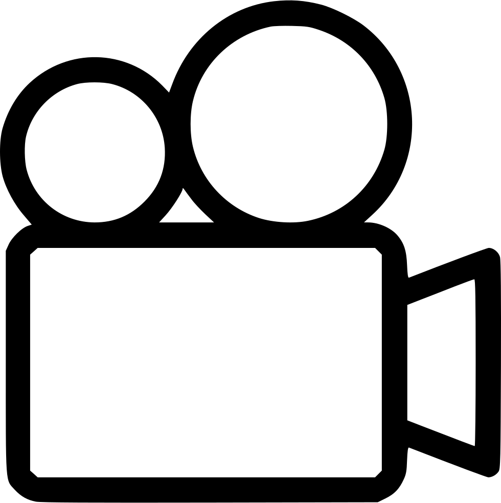 Classic Movie Camera Icon