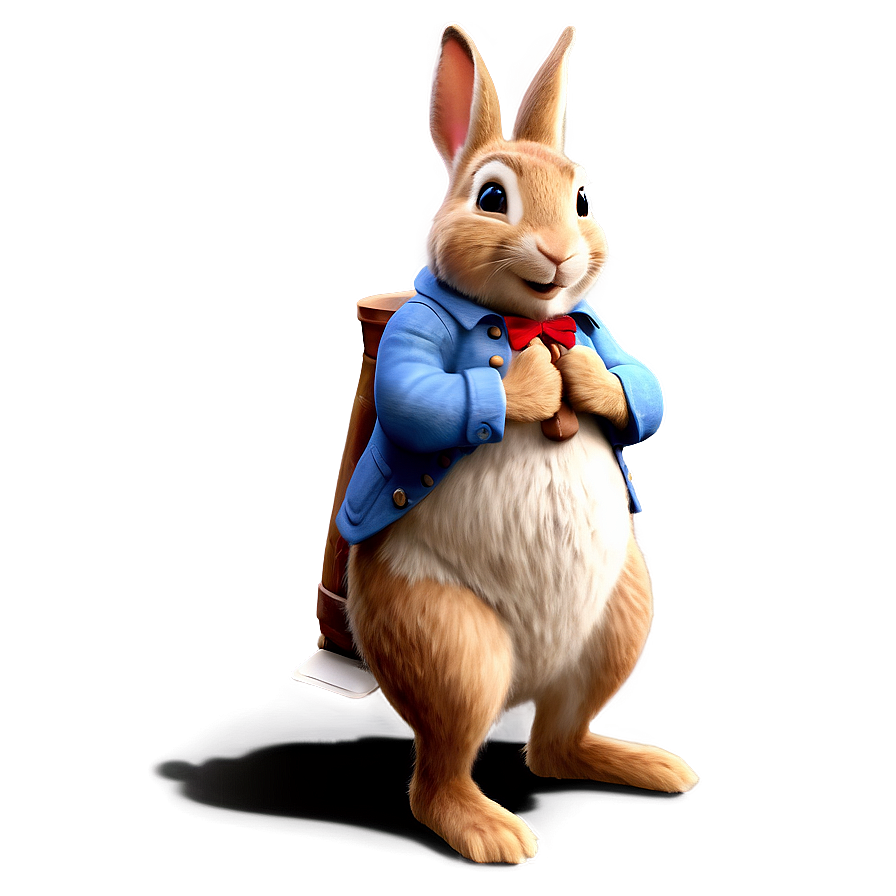 Classic Peter Rabbit Pose Png Nbl45