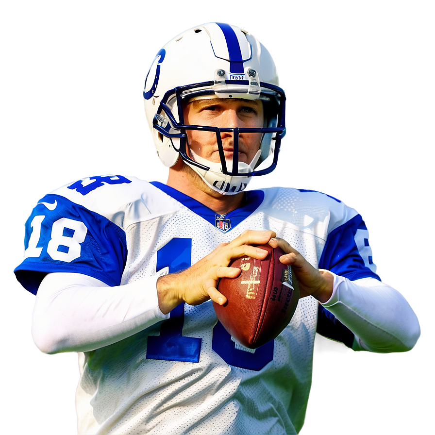 Classic Peyton Manning Colts Png 35