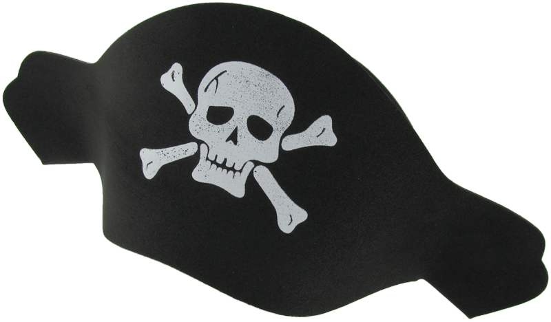 Classic Pirate Hat Skulland Crossbones