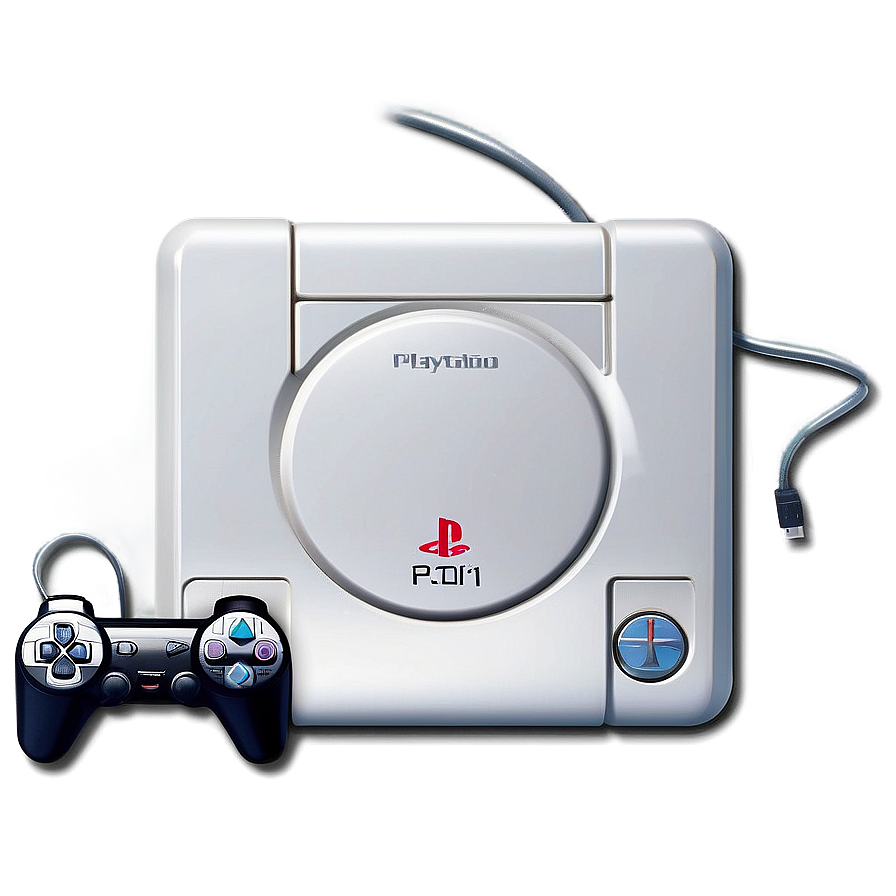 Classic Playstation Console Png Xww