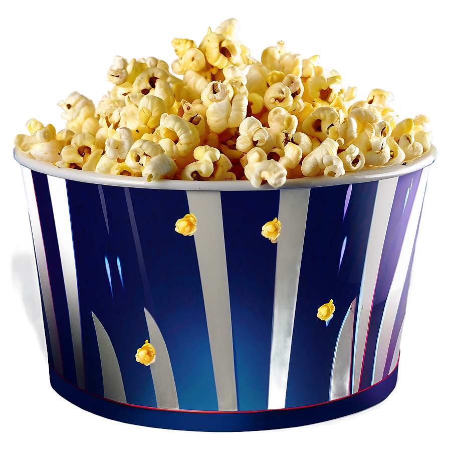 Classic Popcorn Bucket Png 86