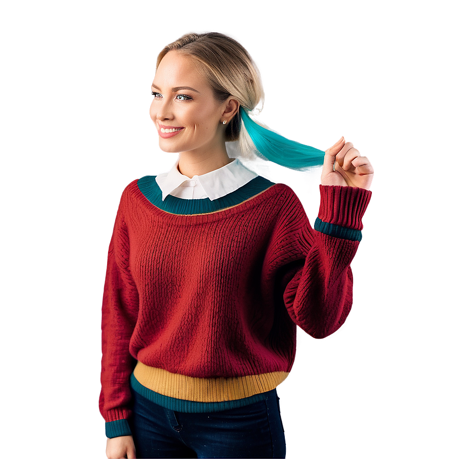 Classic Red Sweater Png Vqc85