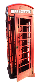 Classic Red Telephone Booth