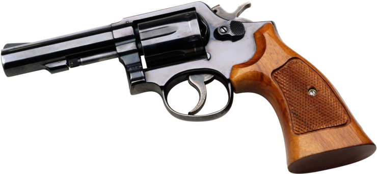 Classic Revolver Wooden Grip