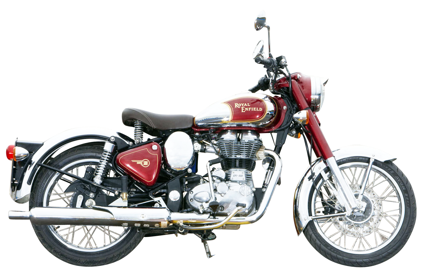 Classic Royal Enfield Motorcycle