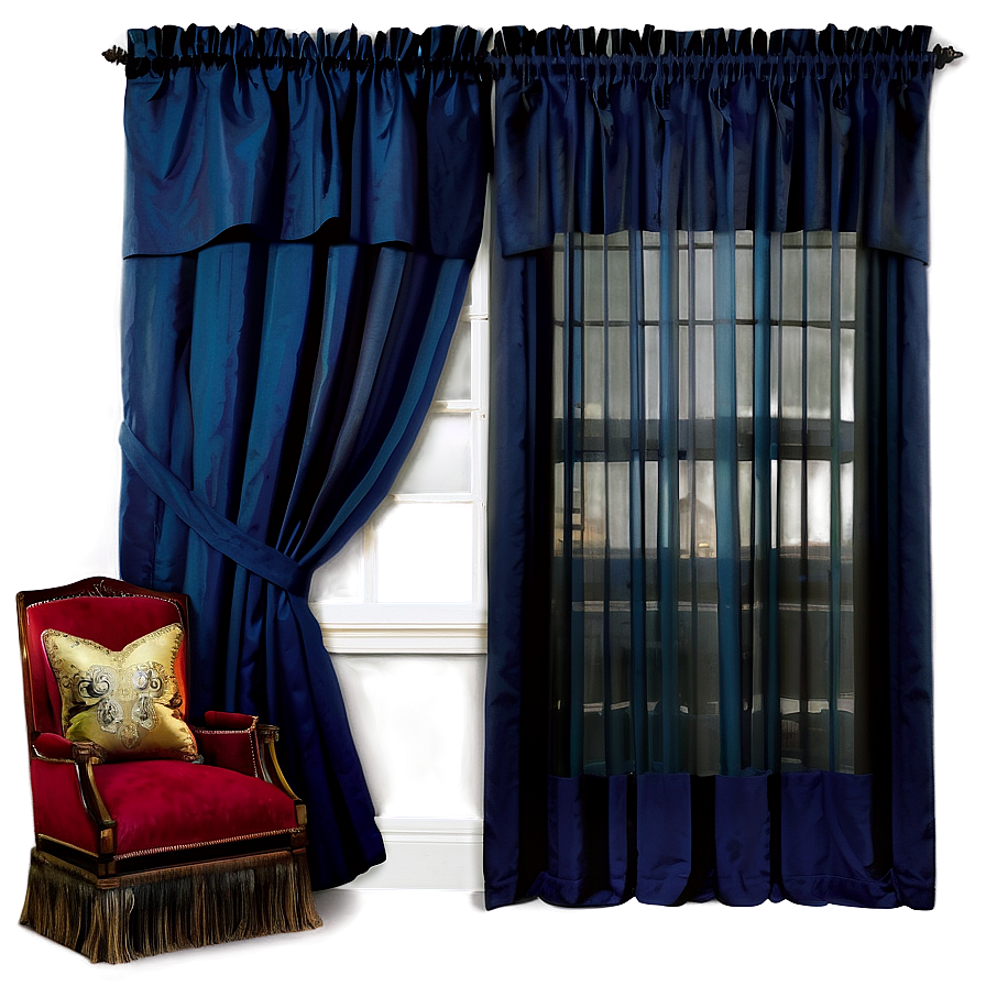 Classic Sheer Curtain Png 54