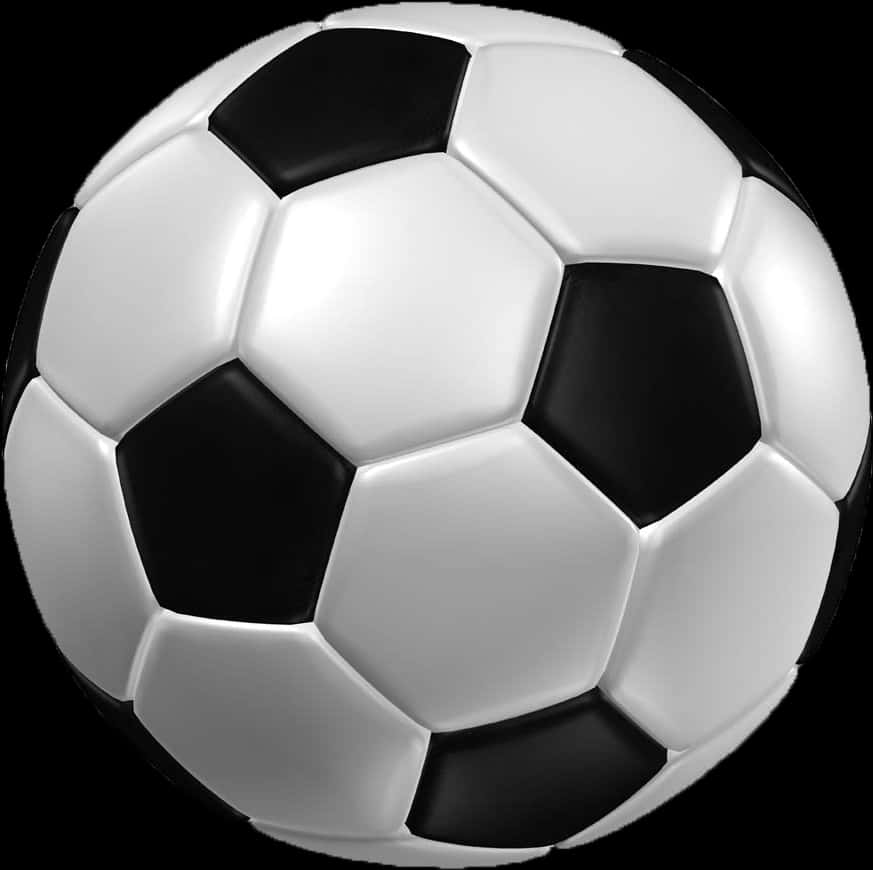 Classic Soccer Ball Blackand White