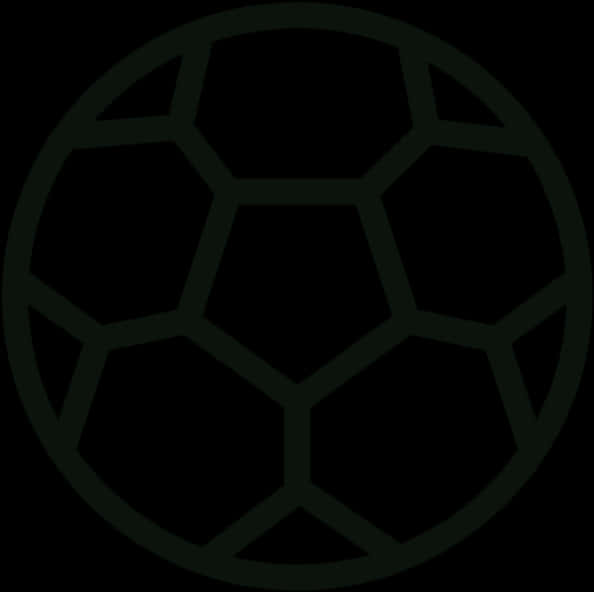 Classic Soccer Ball Icon