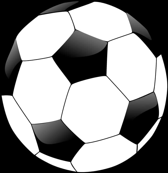 Classic Soccer Ball Vector