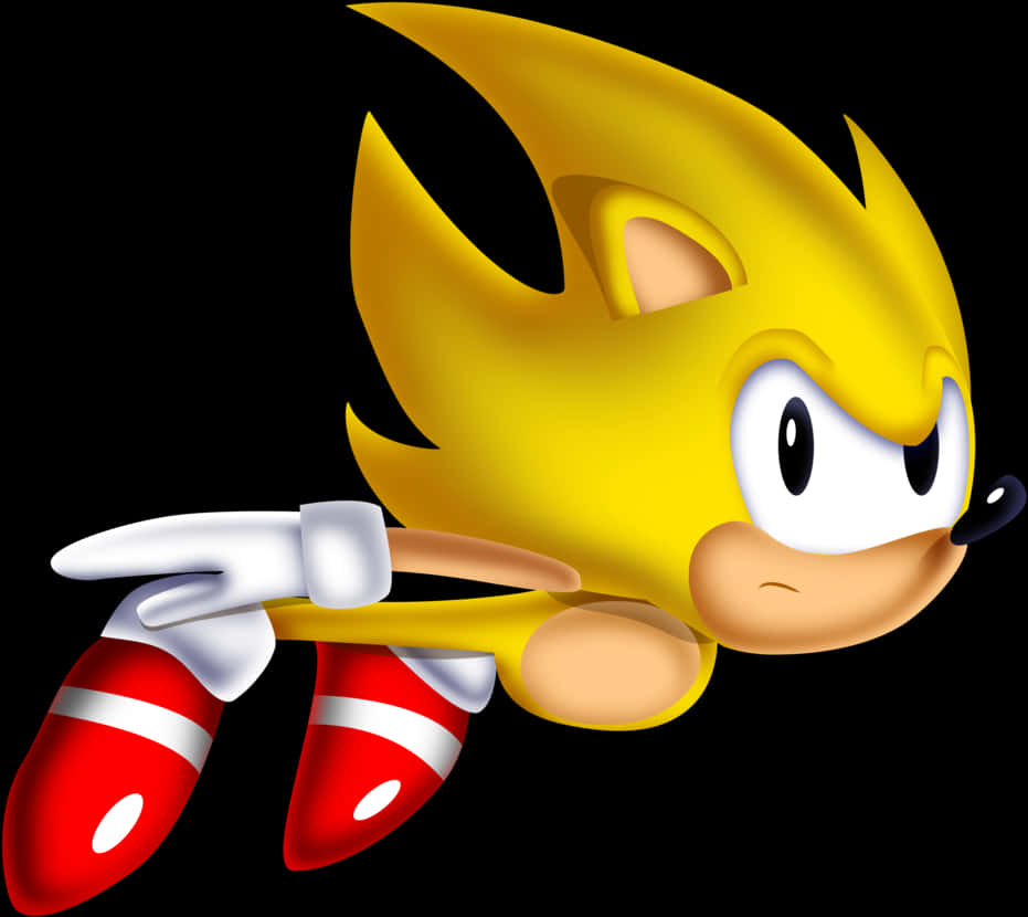 Classic Sonic Character Art