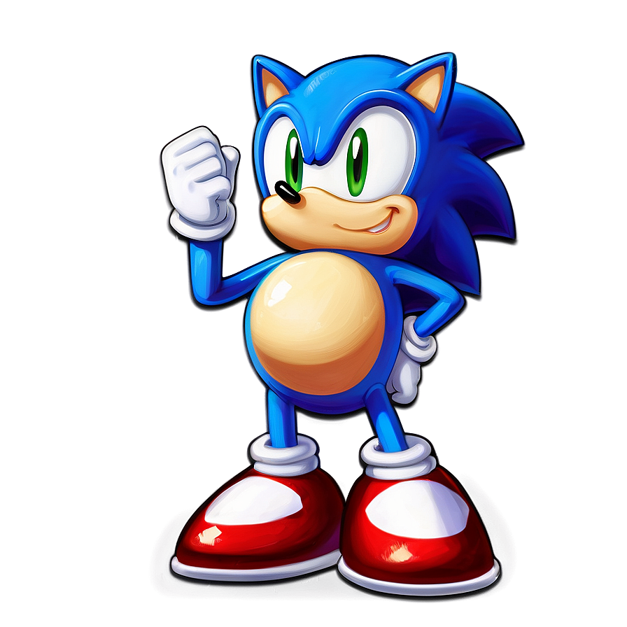 Classic Sonic The Hedgehog Png Fdh77