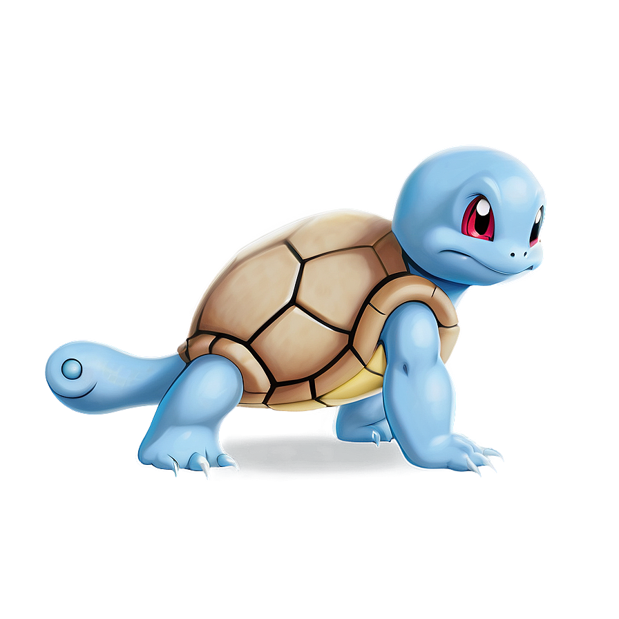 Classic Squirtle Pose Png 05212024