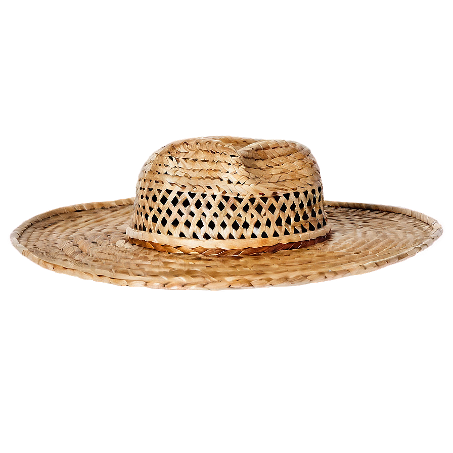 Classic Straw Hat Png 35