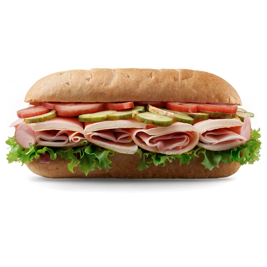 Classic Sub Sandwich Png Pjg95