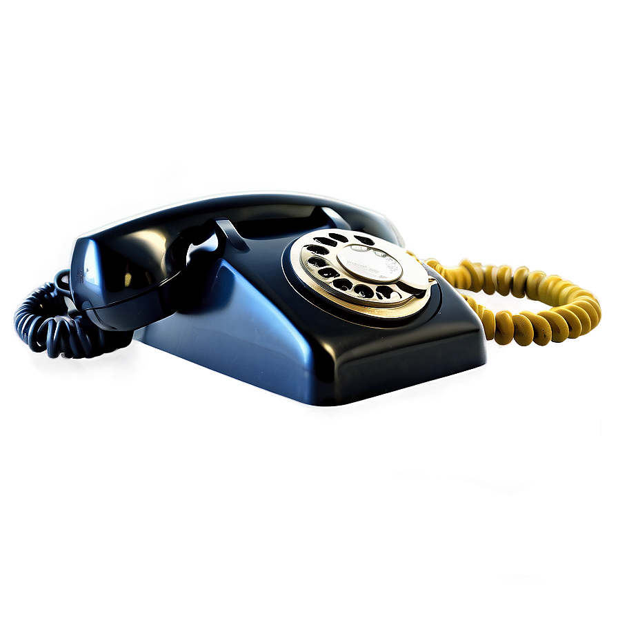 Classic Telephone On Table Png 06252024