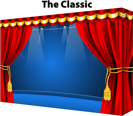 Classic Theater Stage Curtains