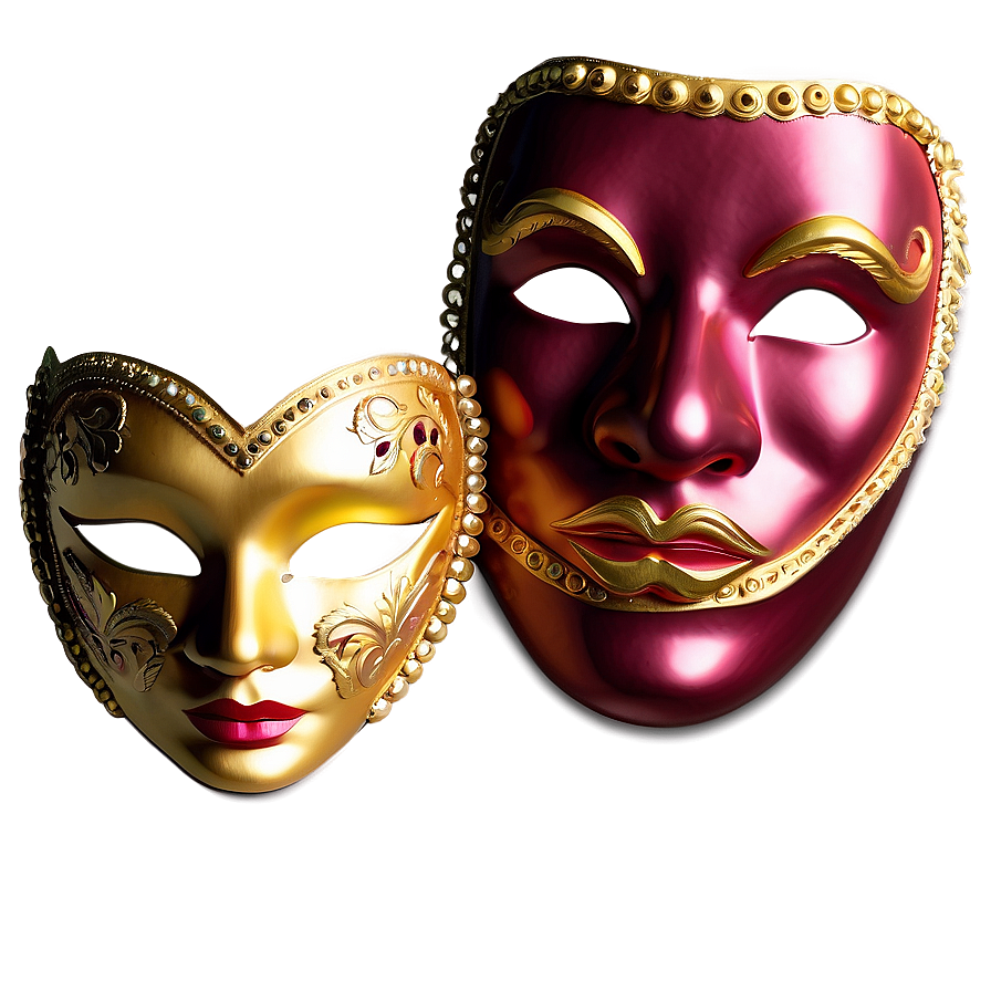 Classic Theatre Masks Png 06242024