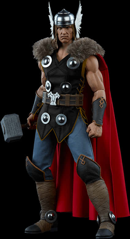 Classic Thor Figurewith Mjolnir