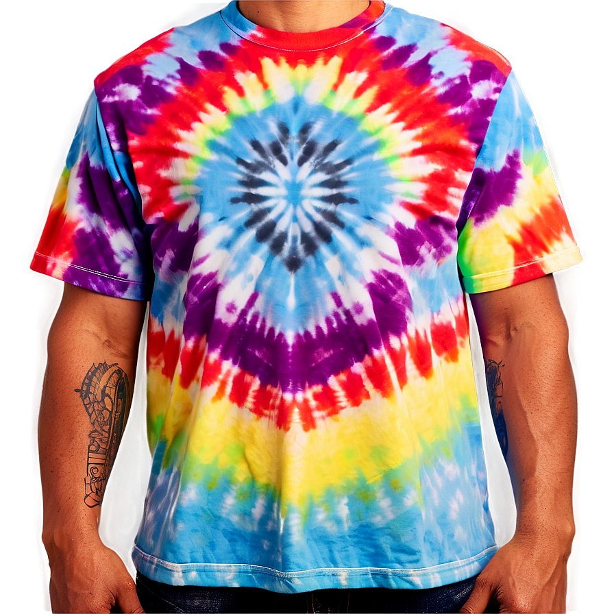 Classic Tie Dye Shirt Png Ljf39