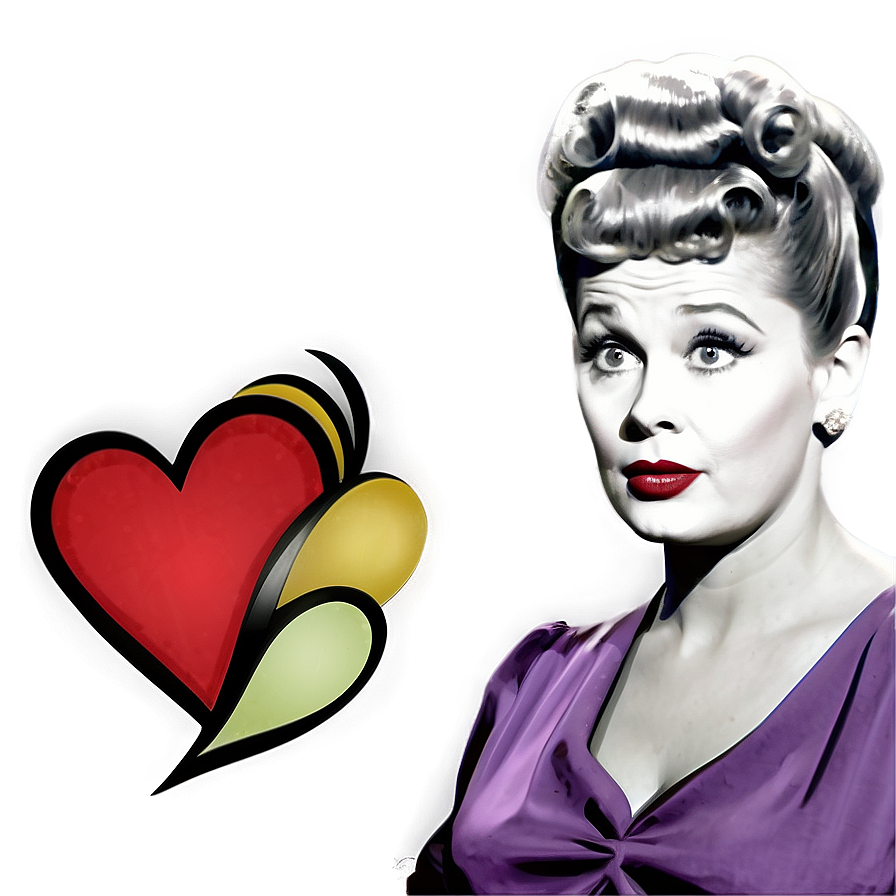 Classic Tv Show I Love Lucy Png 68