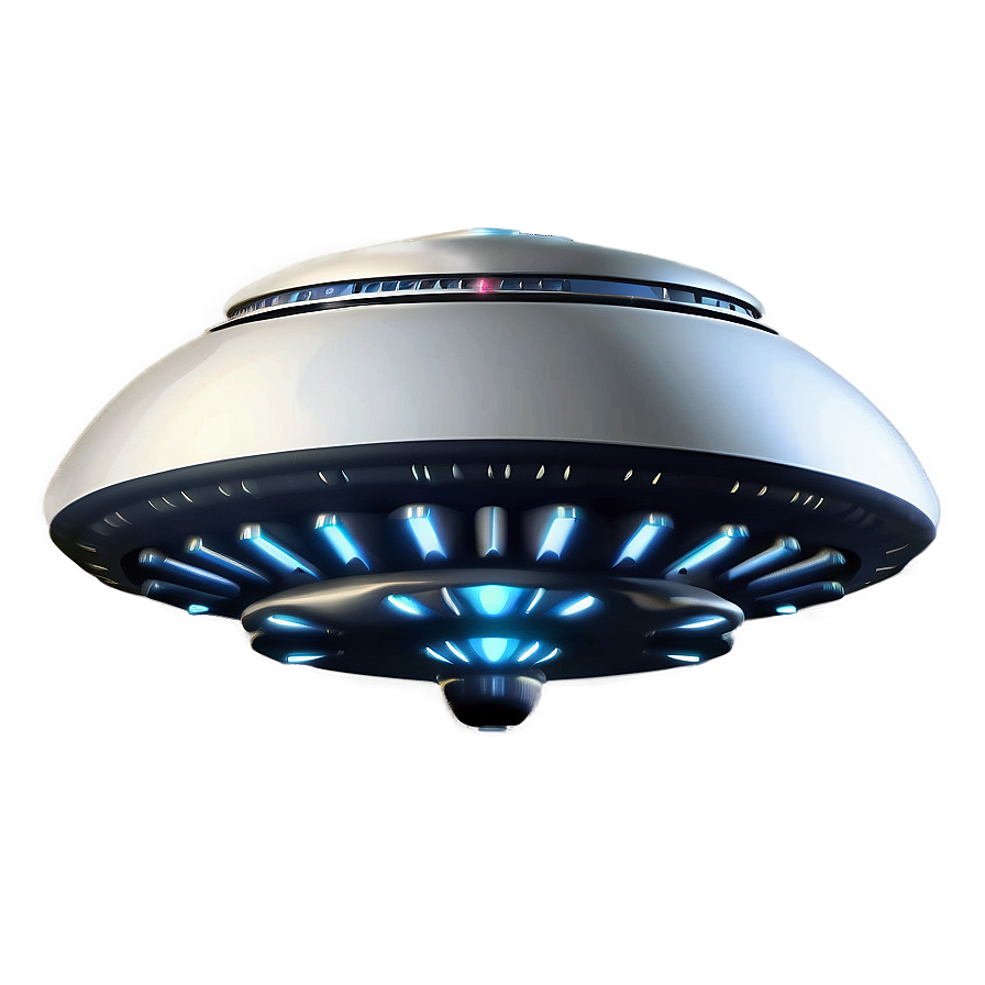 Classic Ufo Flying Saucer Png Bcm12