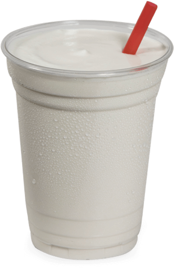 Classic Vanilla Milkshake Styrofoam Cup