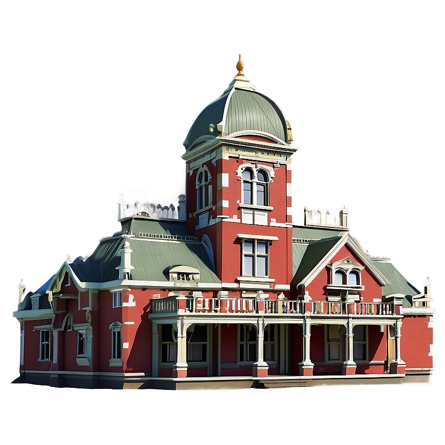 Classic Victorian Building Png Grc