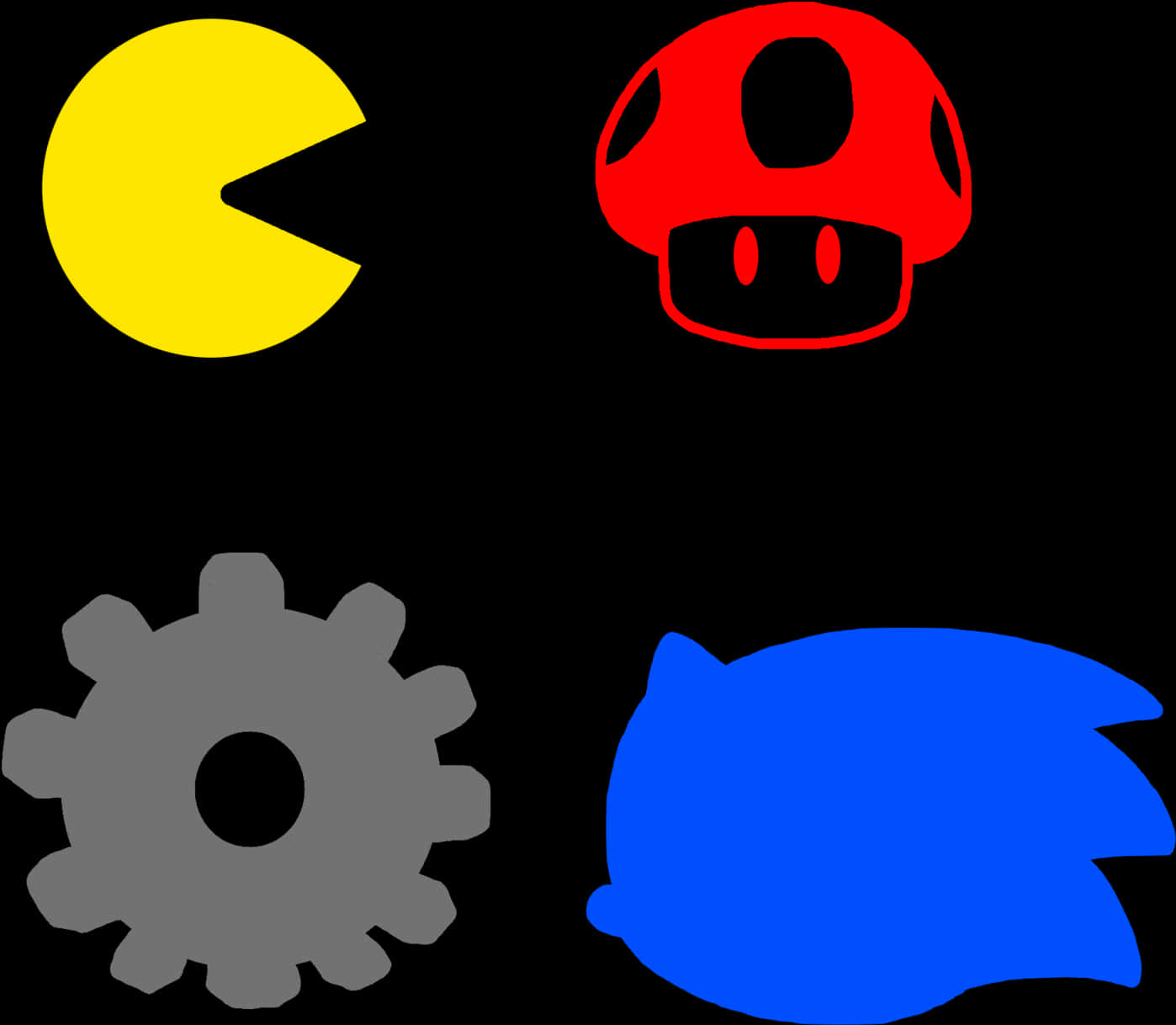 Classic_ Video_ Game_ Icons_ Collage