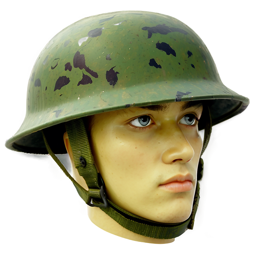 Classic Vietnam Soldier Helmet Png 06272024