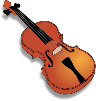 Classic Violin Illustration