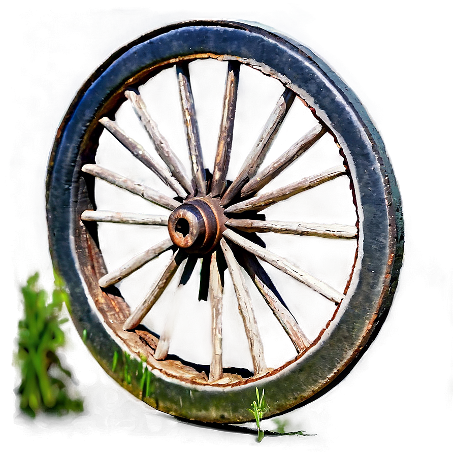 Classic Wagon Wheel Artwork Png Jgo36