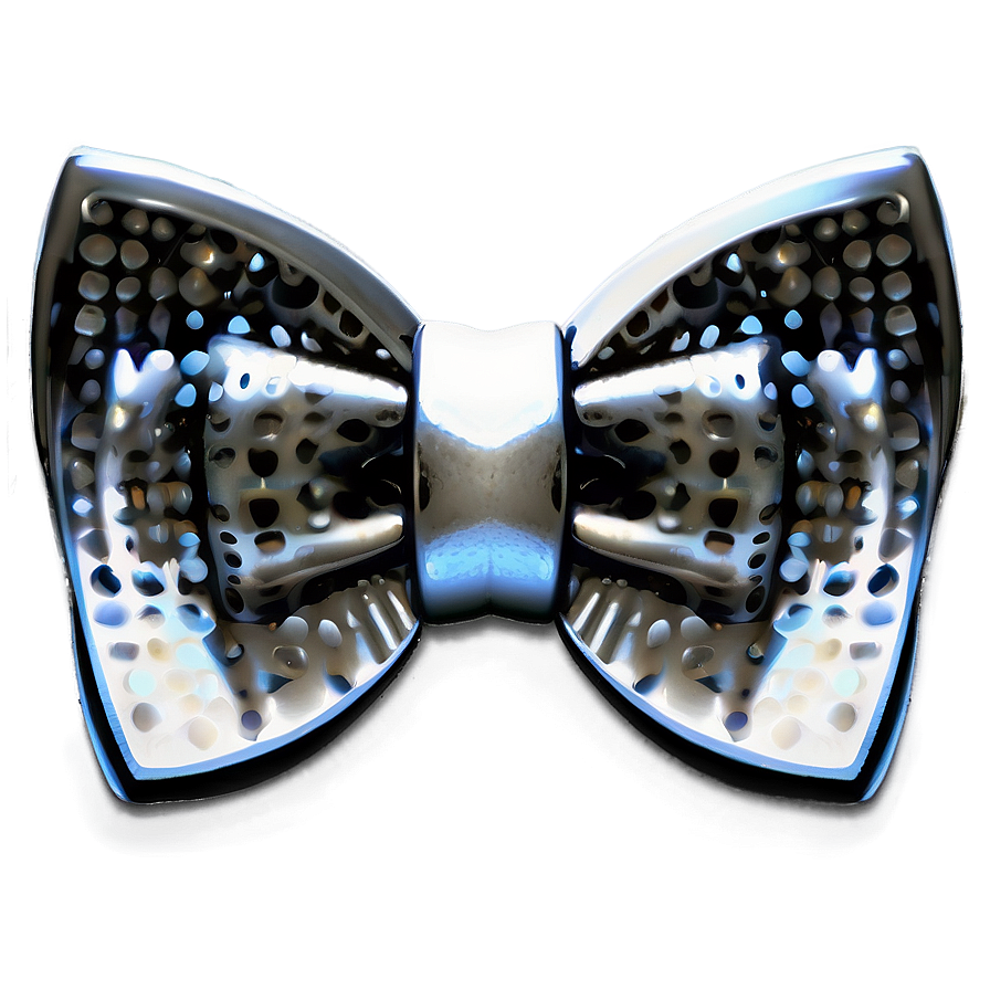 Classic White Bow Tie Png 05252024