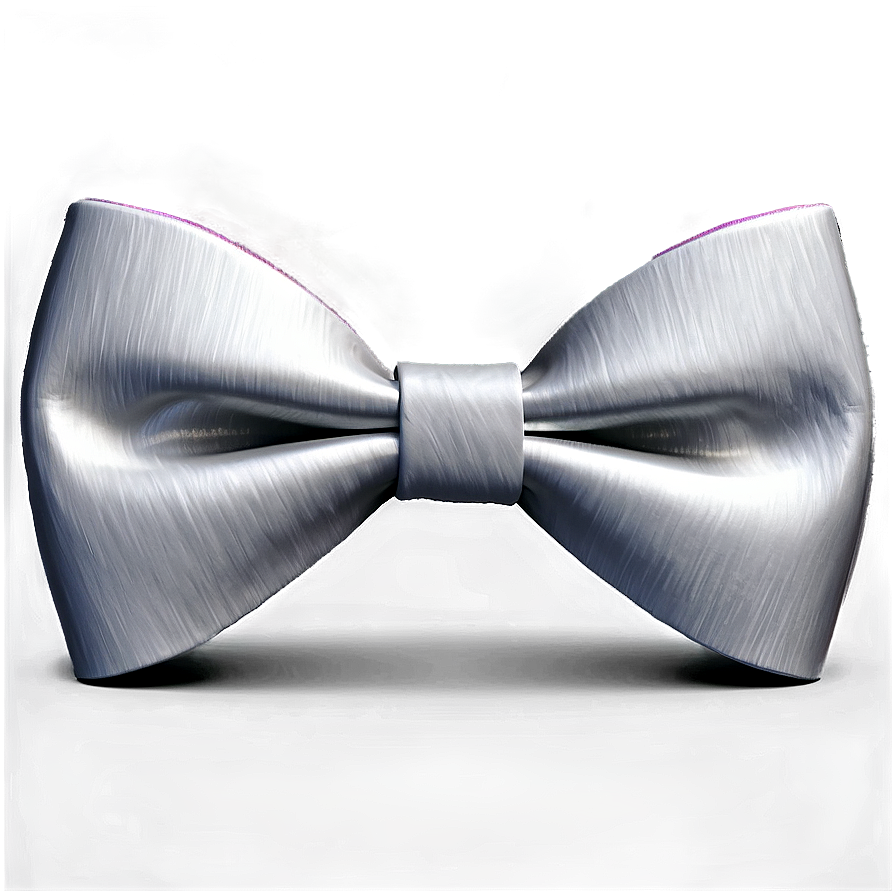 Classic White Bow Tie Png 34