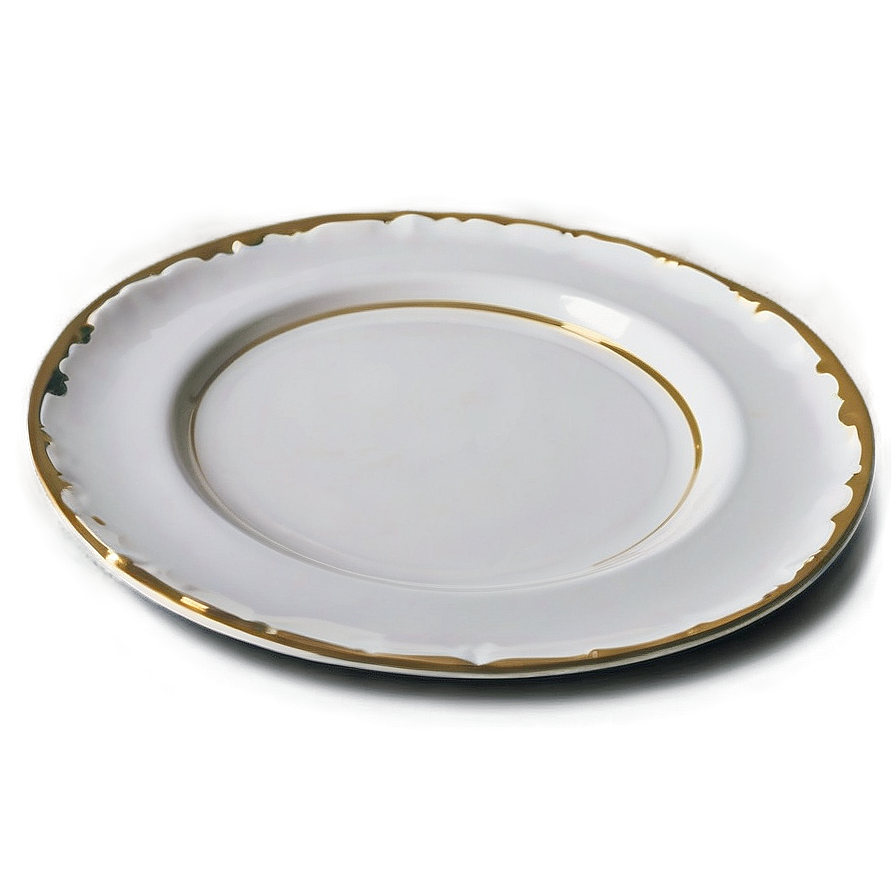 Classic White Plate Png Aiv75