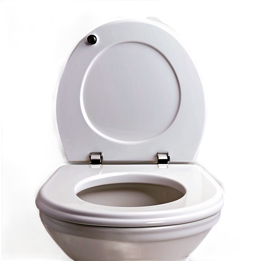 Classic White Toilet Seat Png 06262024