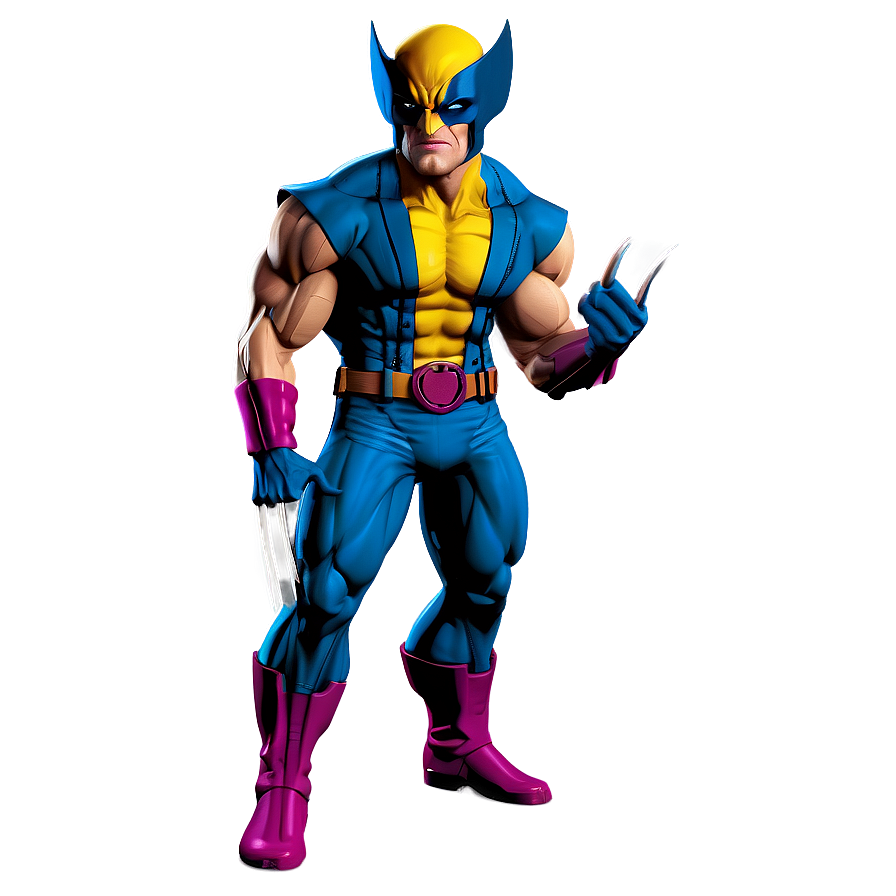 Classic Wolverine Pose Png 2