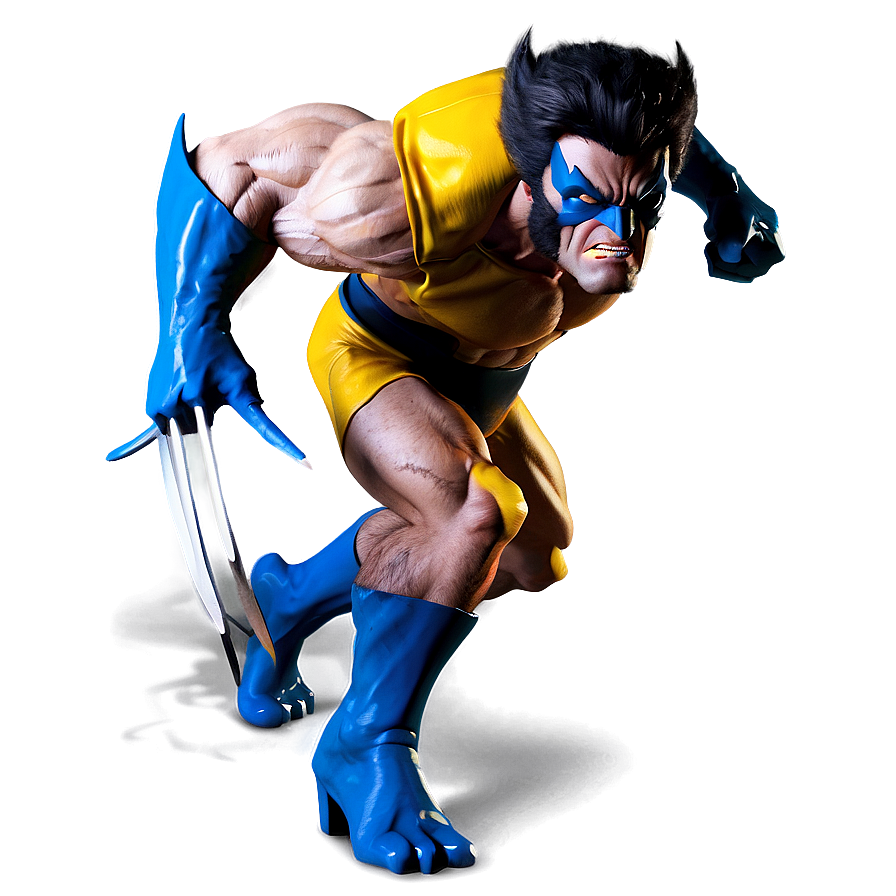 Classic Wolverine Pose Png Dsn