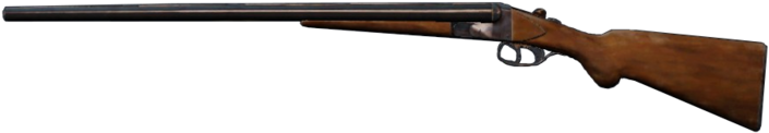 Classic Wooden Stock Shotgun