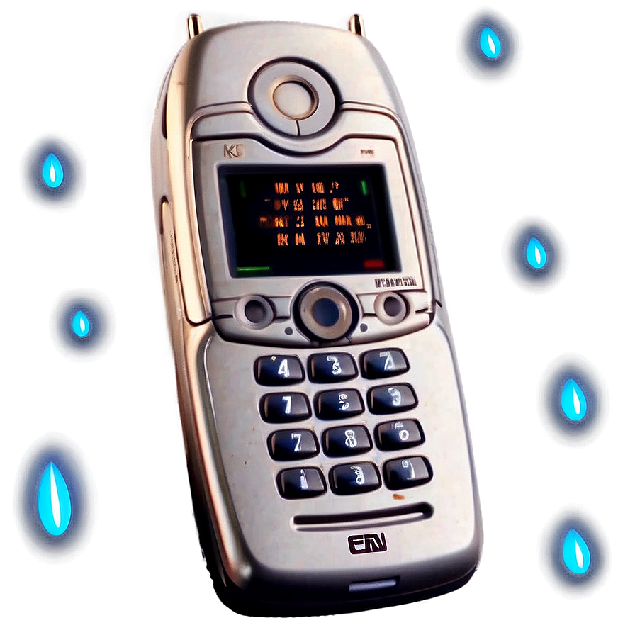 Classic Y2k Phone Design Png 37