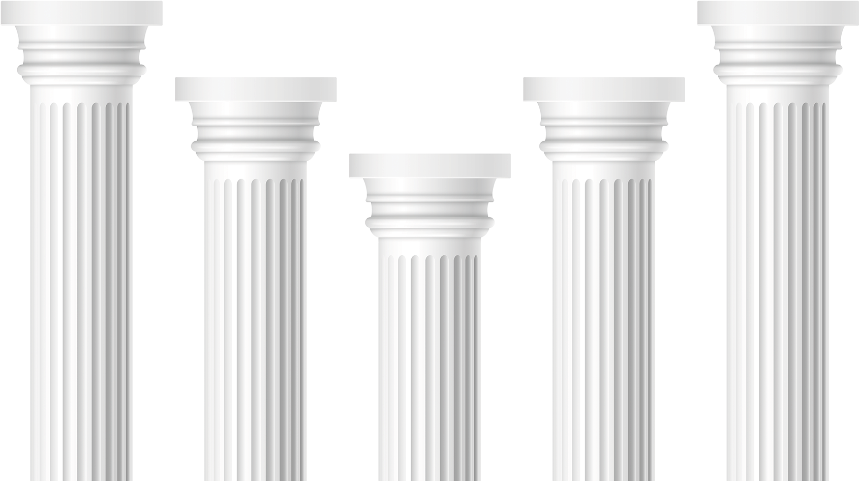 Classical Architectural Columns Variety