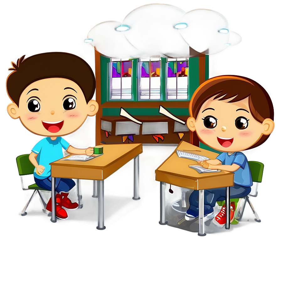 Classroom Cartoon Png Riy