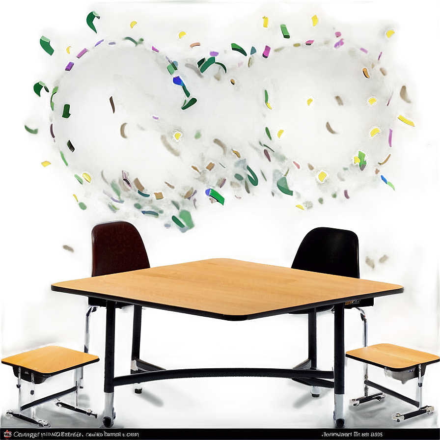 Classroom Table Png 35