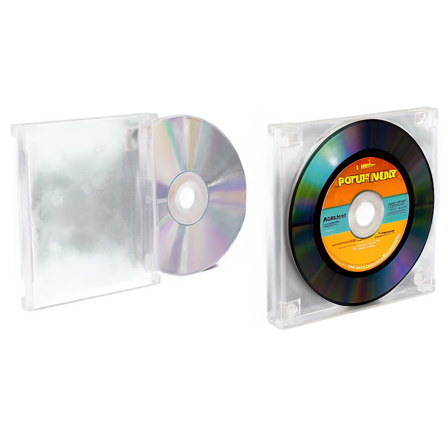 Clear Cd Case Illustration Png Qxn23