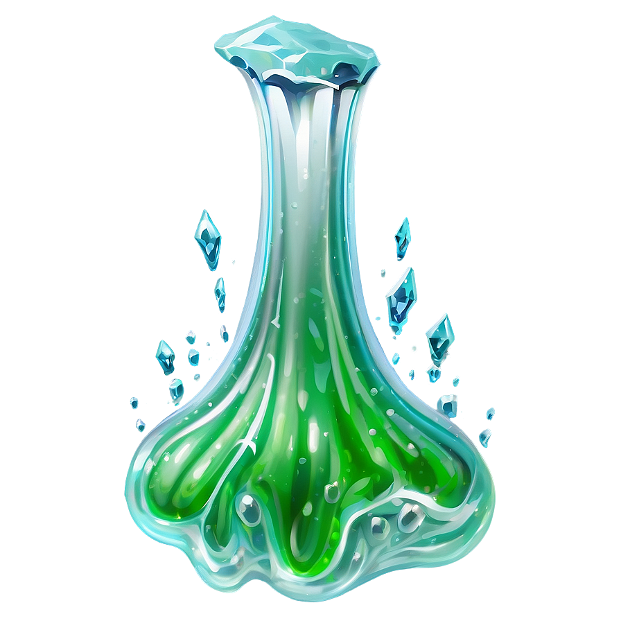 Clear Crystal Slime Png Bta